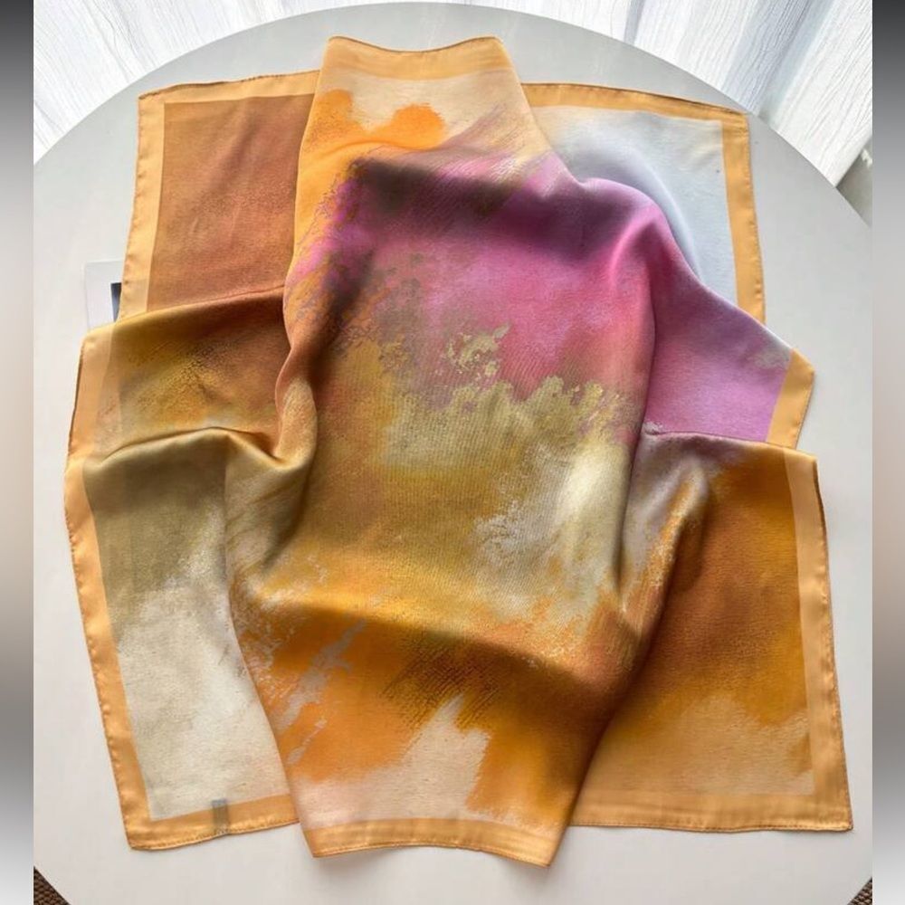 Multicolor Abstract Scarf S120